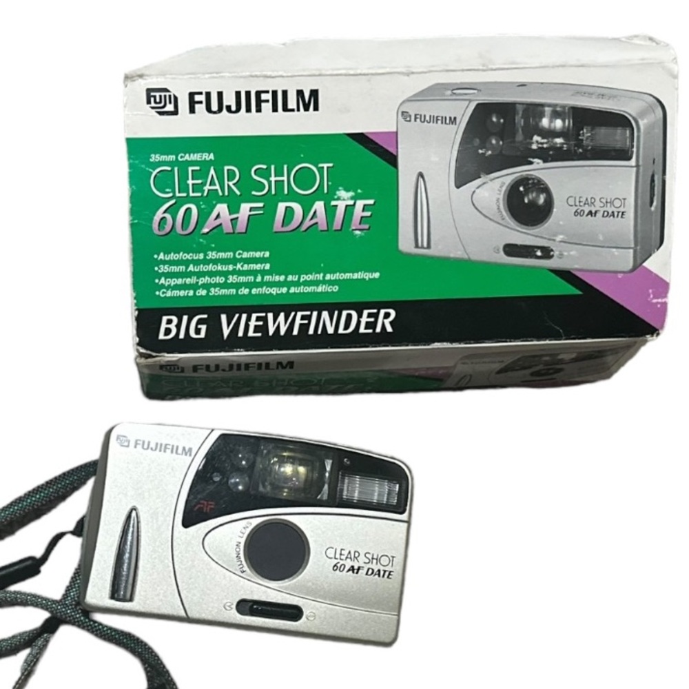 FUJIFILM 35mm Film Camera CLEAR SHOT 60 AF DATE